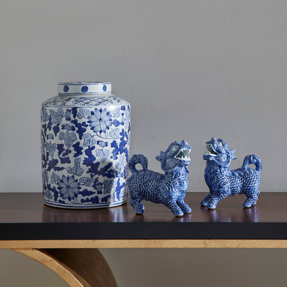 Blue Foo Dogs