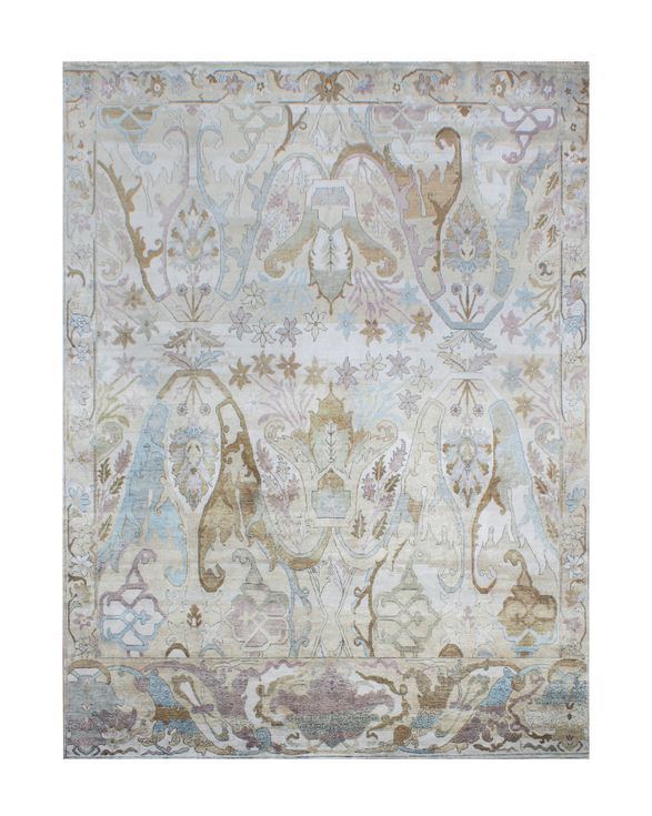 Antiqued Sona Brown Multi