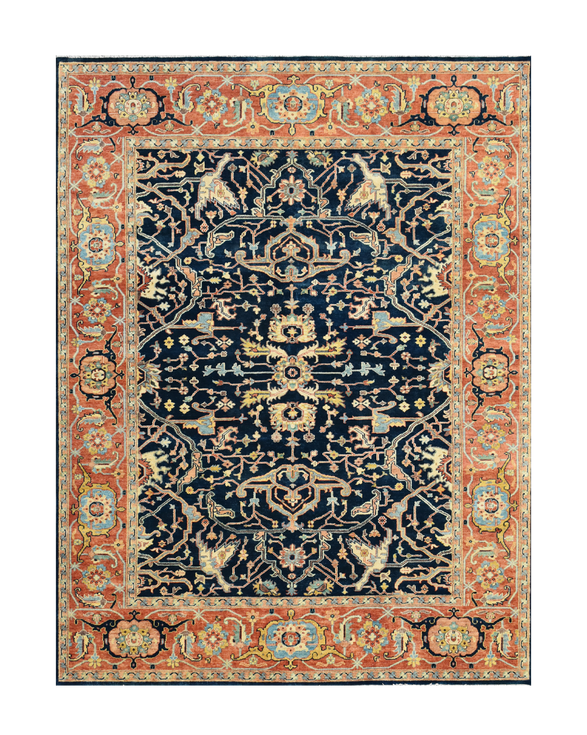Bakshahesh II Blue Red