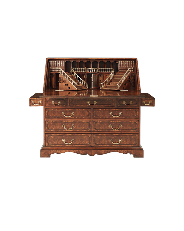 Grand Staircase Drop Front Bureaux Desk