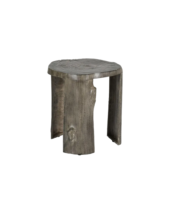 Nature's Wood Stump Side Table