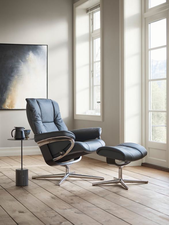 Mayfair Recliner and Ottoman