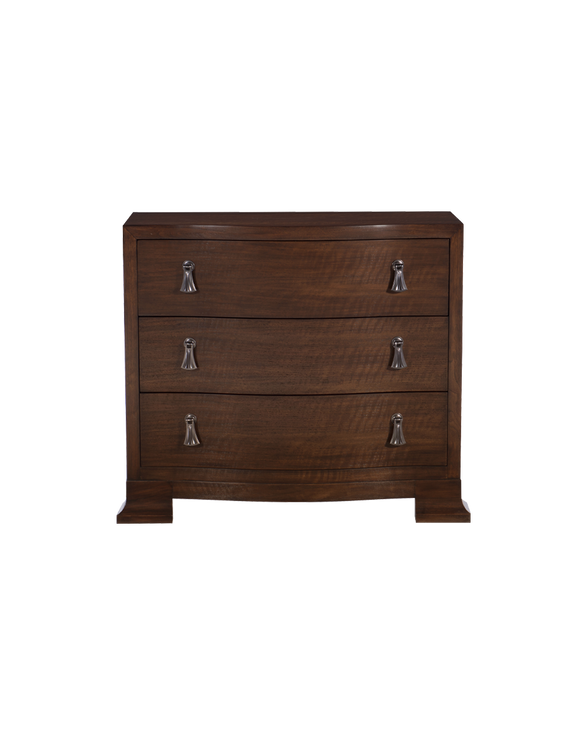 Frasier Serpentine Nightstand