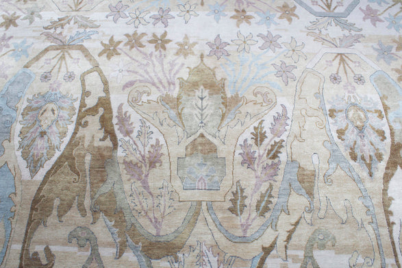 Antiqued Sona Brown Multi