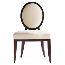 Oval X Back Dining Side Chair